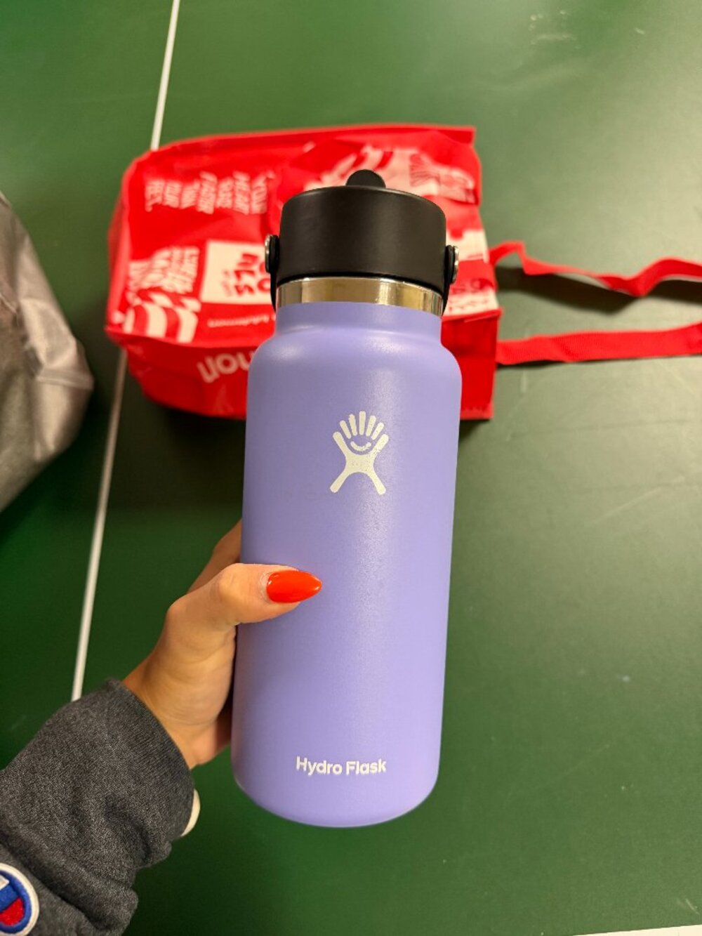 purple hydroflask